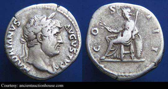 монета Древнего Рима