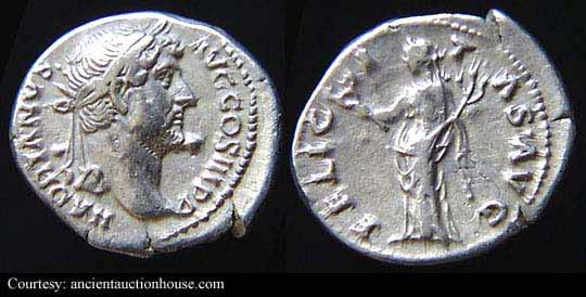 монета Древнего Рима