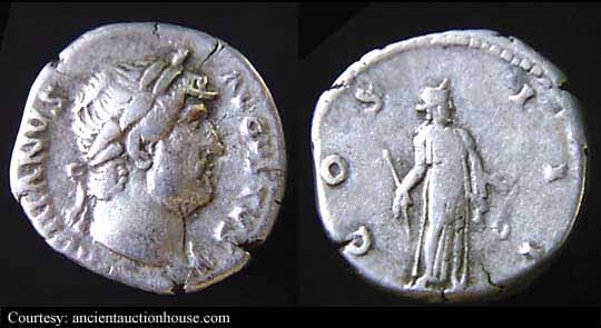 монета Древнего Рима