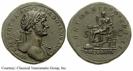 монета Древнего Рима