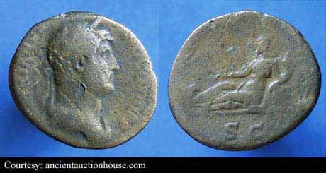 монета Древнего Рима