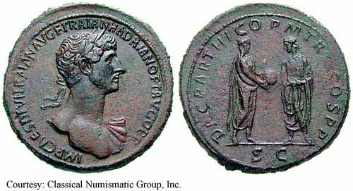 монета Древнего Рима