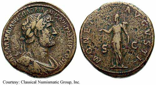 монета Древнего Рима