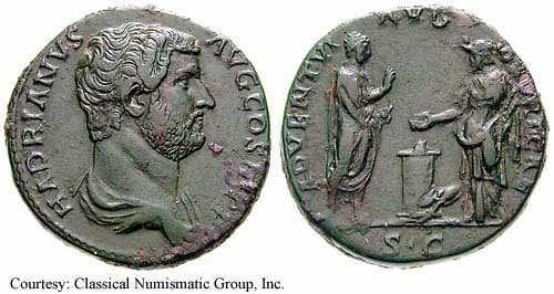 монета Древнего Рима