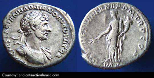 монета Древнего Рима