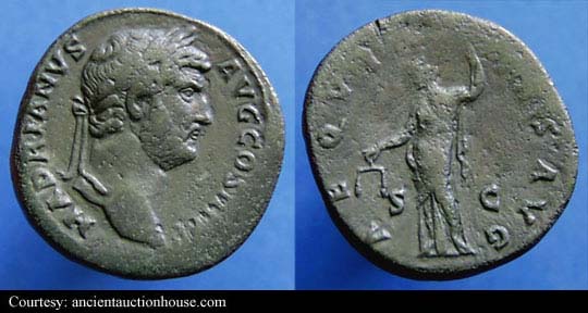 монета Древнего Рима