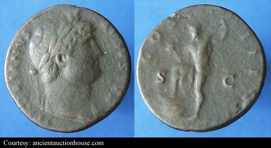 монета Древнего Рима