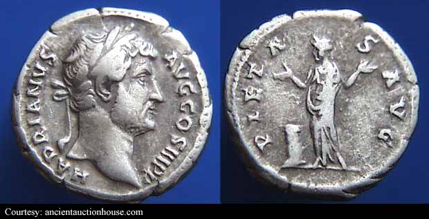 монета Древнего Рима