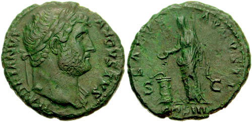 монета Древнего Рима