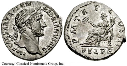 монета Древнего Рима