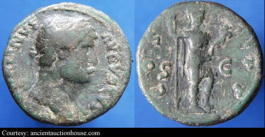 монета Древнего Рима