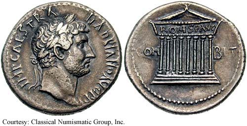 монета Древнего Рима