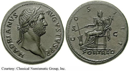 монета Древнего Рима