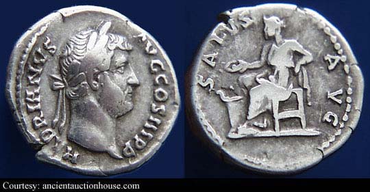 монета Древнего Рима