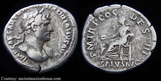 монета Древнего Рима