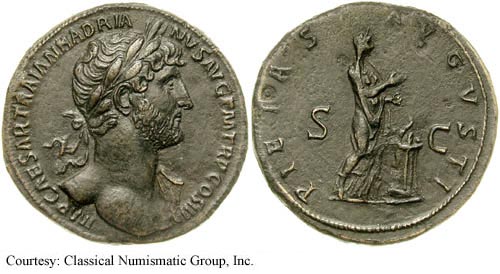 монета Древнего Рима