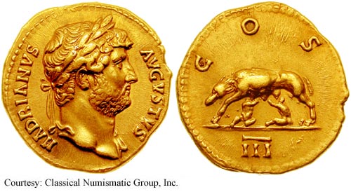 монета Древнего Рима