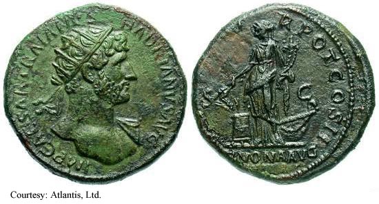 монета Древнего Рима