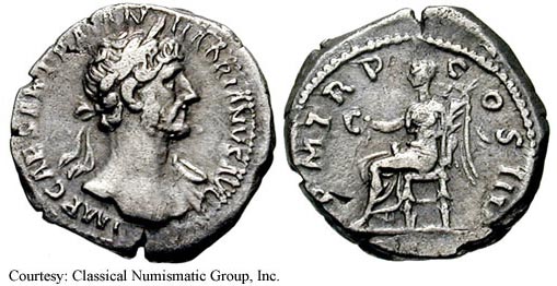 монета Древнего Рима