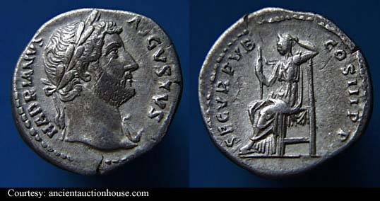 монета Древнего Рима