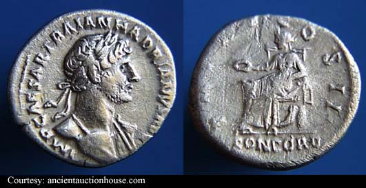 монета Древнего Рима