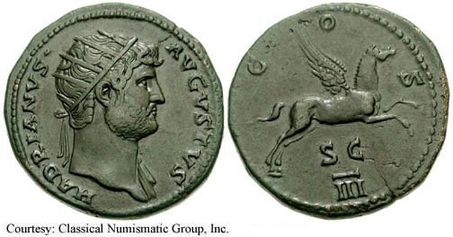 монета Древнего Рима