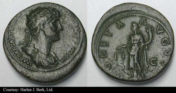 монета Древнего Рима