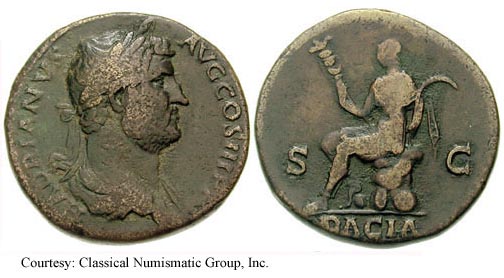 монета Древнего Рима