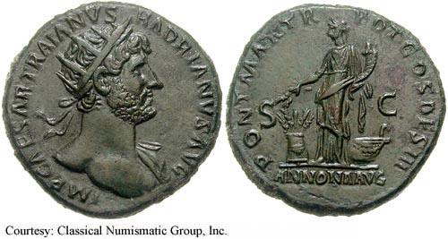 монета Древнего Рима