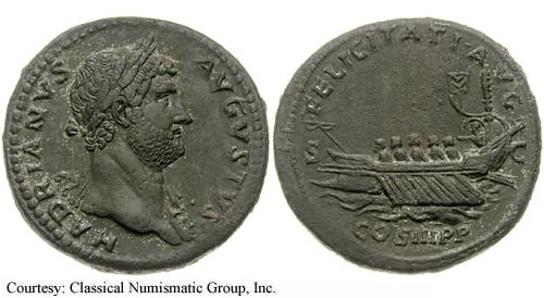 монета Древнего Рима