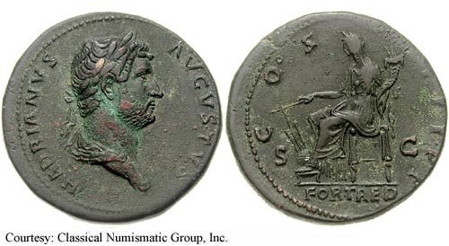 монета Древнего Рима