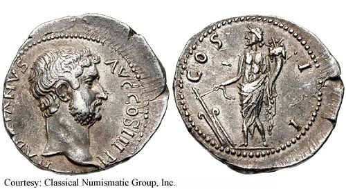 монета Древнего Рима