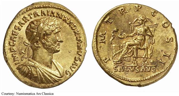 монета Древнего Рима