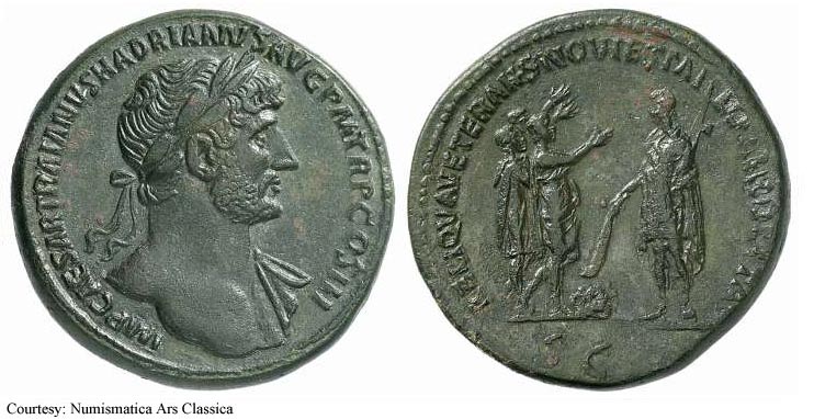 монета Древнего Рима