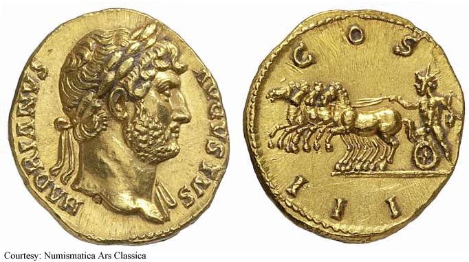 монета Древнего Рима