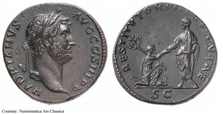 монета Древнего Рима