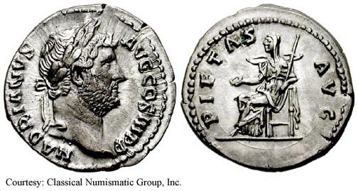 монета Древнего Рима