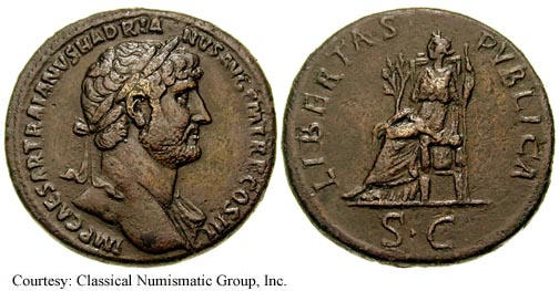 монета Древнего Рима