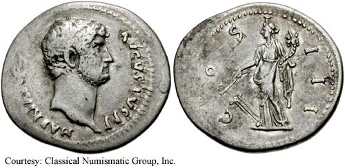 монета Древнего Рима