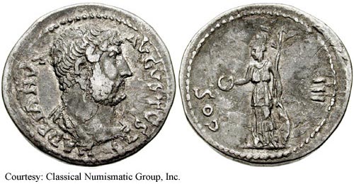 монета Древнего Рима