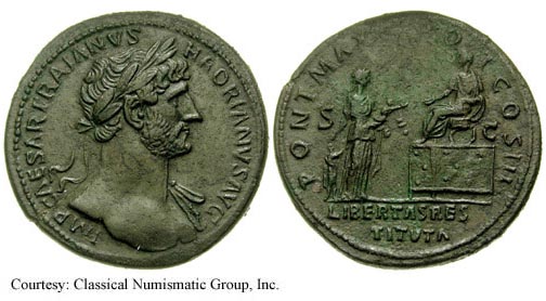 монета Древнего Рима