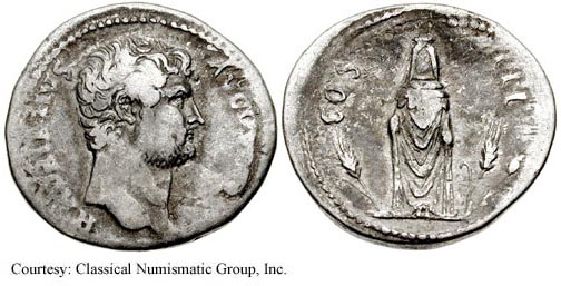 монета Древнего Рима