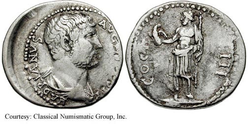 монета Древнего Рима