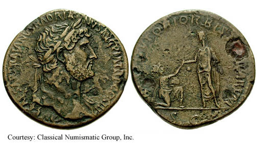 монета Древнего Рима