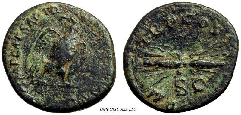 монета Древнего Рима