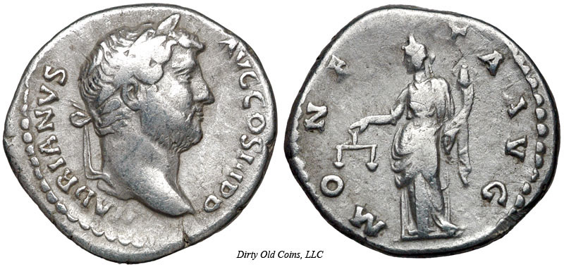 монета Древнего Рима