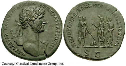 монета Древнего Рима