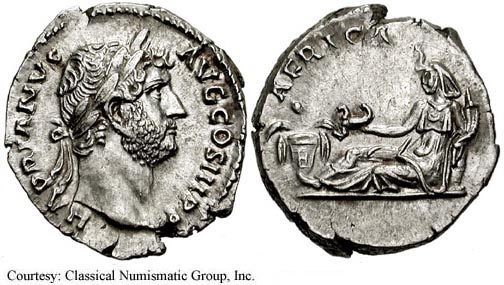 монета Древнего Рима