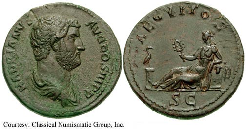 монета Древнего Рима