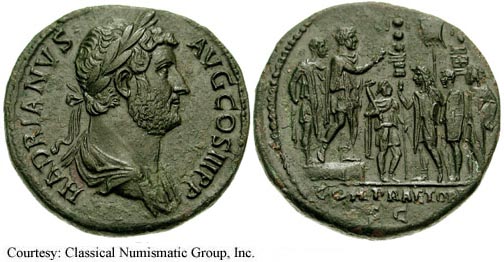 монета Древнего Рима